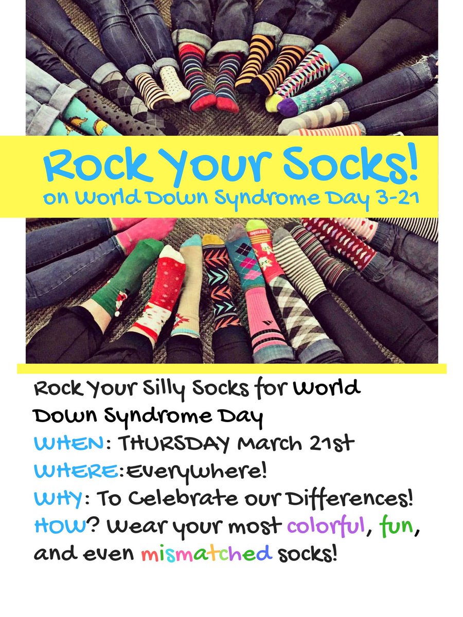 LoganFaithe's tweet photo. Do you have your socks ready?!? Don't forget to wear Blue and Yellow too! Thursday is almost here! World Down Syndrome Day! @DownSyndromeTN
@SCECardinals @MrsRun_SCE @rucoschools @RutherfordCo  #wdsd2024 #LightUptheDarkness #dontlimitme #rockyoursocks https://t.co/bykOW6xd47