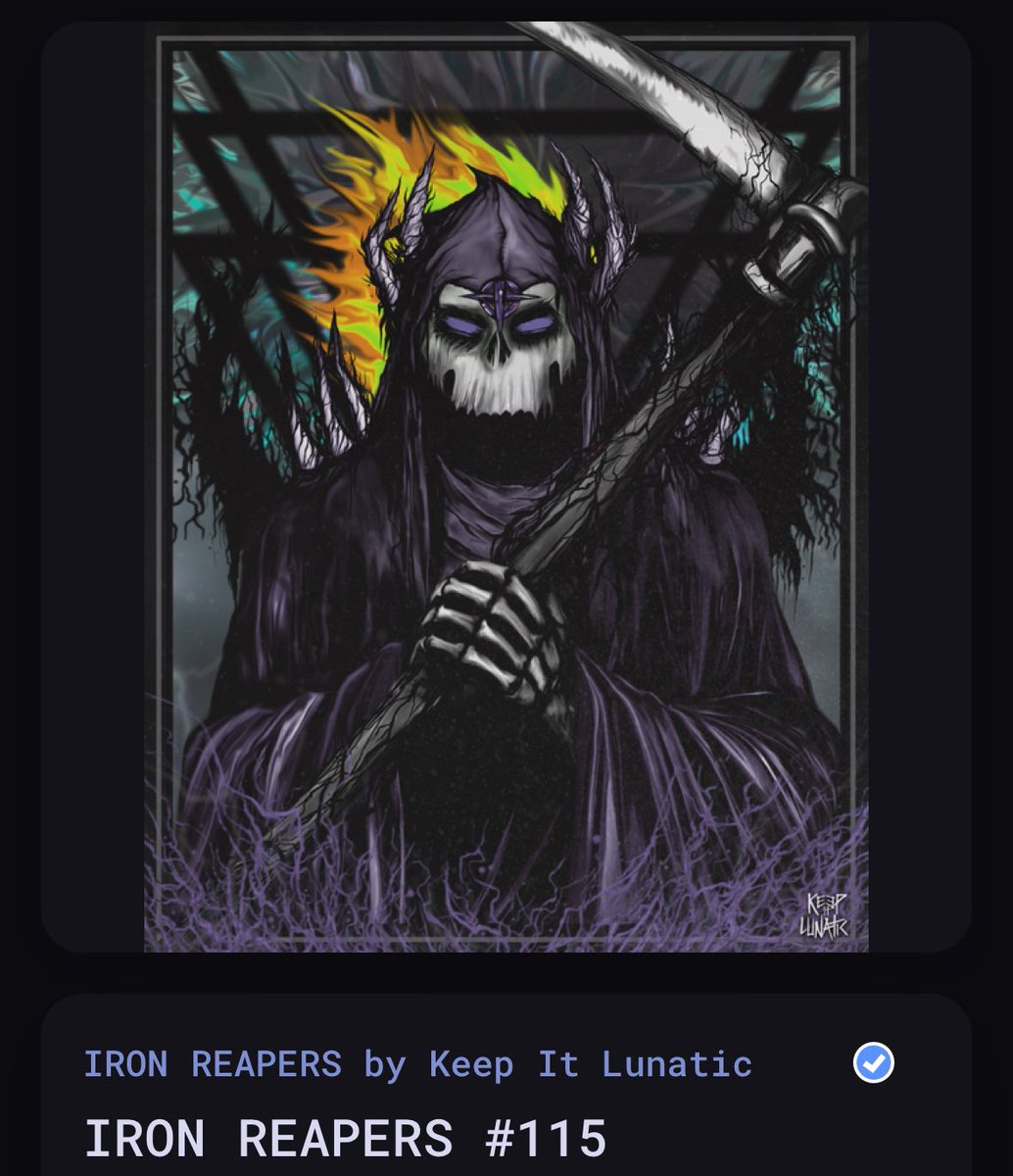 ChandlerSAF's tweet photo. My favorite NFT collection on $ftm are still Bit Goblins and Iron Reapers by @keepitlunatic https://t.co/HlpnpjVoZf