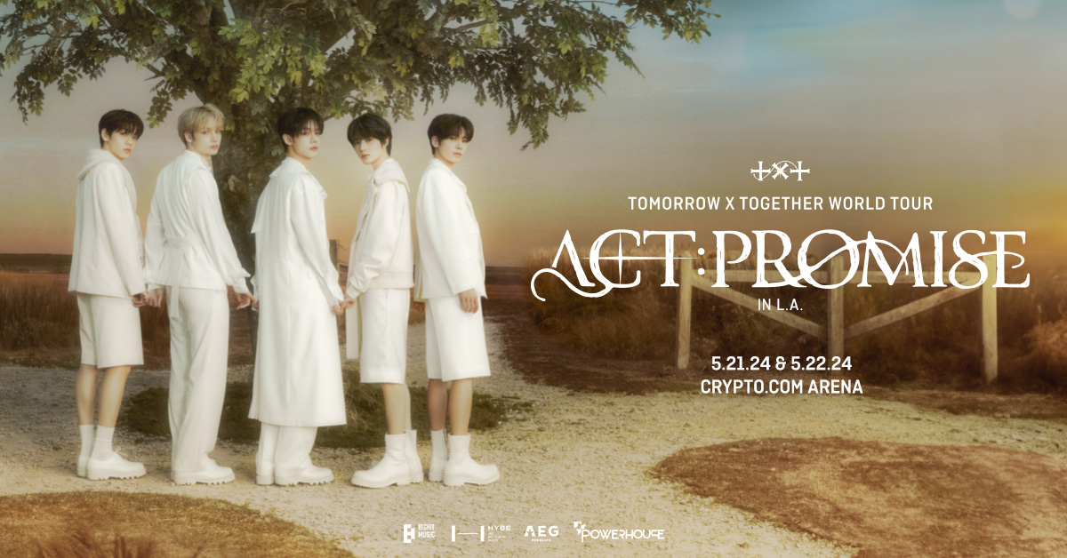 TOMORROW X TOGETHER WORLD TOUR <ACT : PROMISE> IN U.S. is coming TOMORROW X TOGETHER ACT : PROMISE