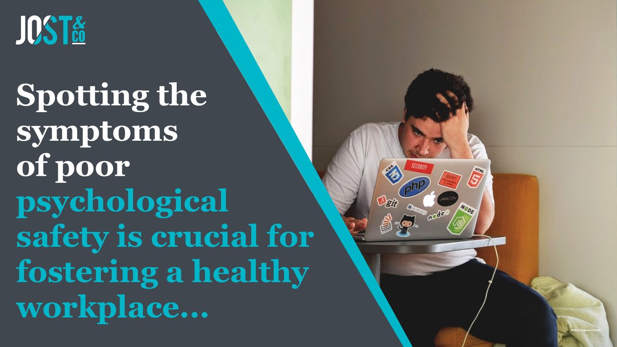 Spotting the symptoms of poor psychological safety is crucial for fostering a healthy workplace. These signs often stem from feelings of professional insecurity or threat. Read more in this month’s Three things. bit.ly/3wBrghc #PsychologicalSafety