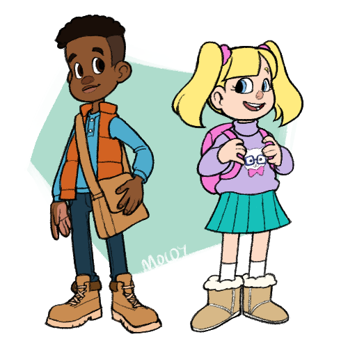 moldykins's tweet photo. I drew these eons ago when I spontaneously remembered that #MagicSchoolBus had an absolutely dogshit reboot so I wasted the day thinking about how I would clearly do it better

#myart #characterdesign #redesign https://t.co/Ebh2vQnmWK