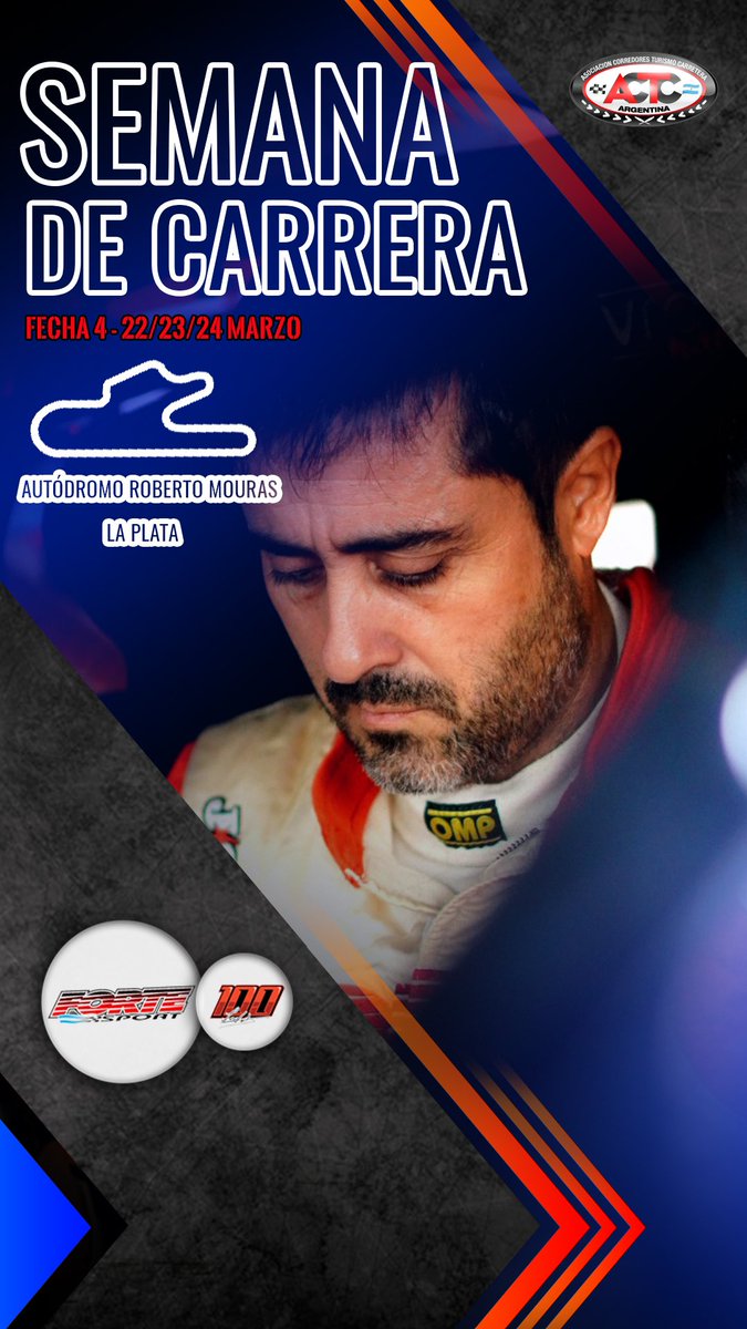 Nueva #SemanadeCarrera para el #TCPMouras con la cuarta fecha en La Plata, circuito con chicana 🔥.

Trabajando muy fuerte para terminar de recuperar los Ford de @santizoccola84 y @forteleonardog en función de estar firmes nuevamente y dar pelea en el pelotón 👊.