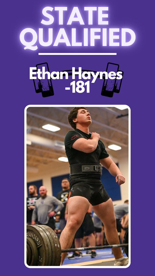 PowerliftingWHS's tweet photo. This weekend Ethan Haynes will represent Willis High School at the State Powerlifting Meet in Abilene, TX! Wish him luck! 💪🏻 https://t.co/TLnk5IEugu