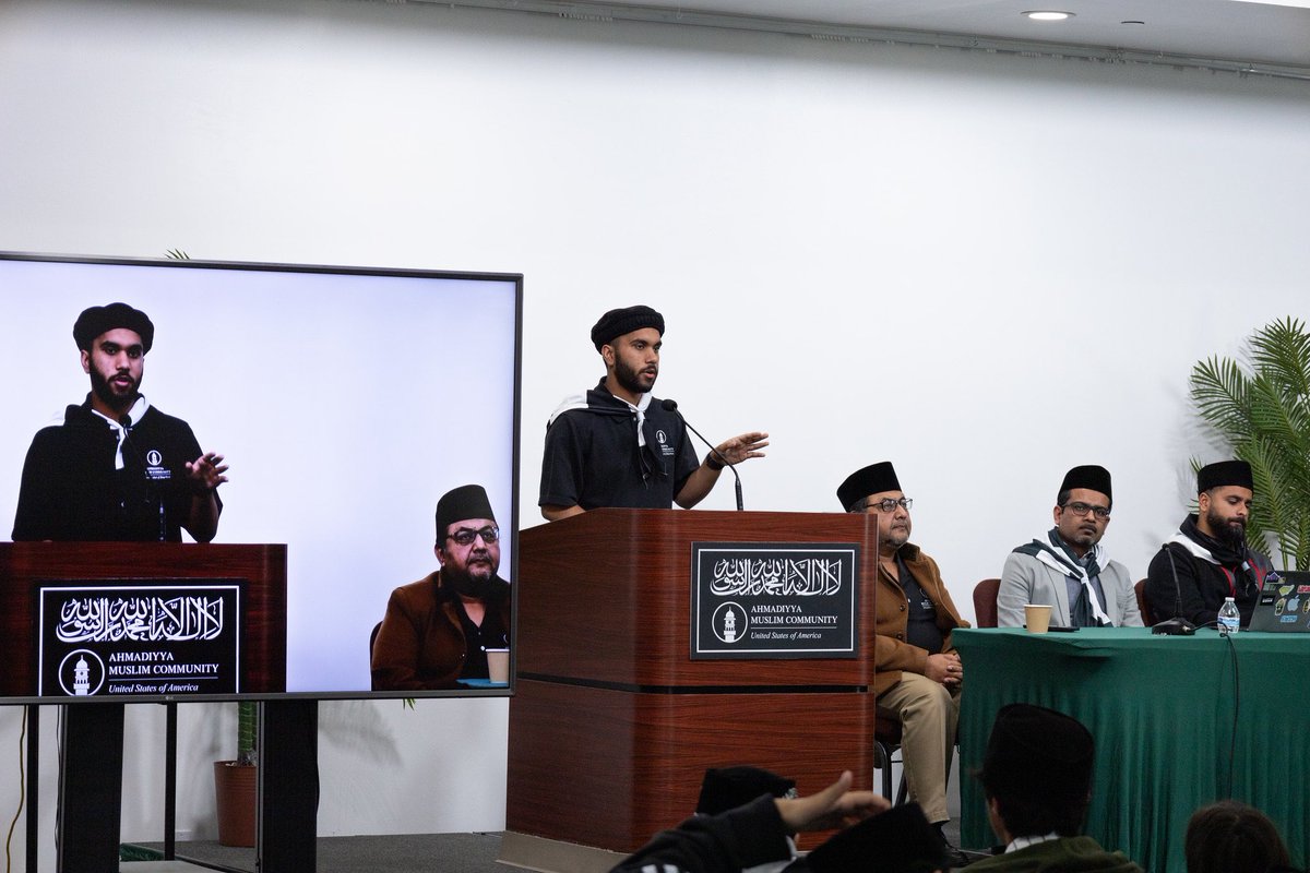 MKA__LA's tweet photo. Delighted to see the active participation of Khuddam in Taleem competitions at the Local #Ijtema Los Angeles! From Tilawat to Nazm, Impromptu Speech, and Hifz-ul-Quran, alongside a bonus game of Jeopardy, it was a showcase of talent,  knowledge, and preparation. #MKA #MuslimYouth https://t.co/cc3GPEi7qp