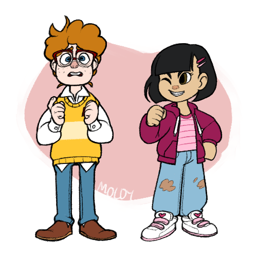 moldykins's tweet photo. I drew these eons ago when I spontaneously remembered that #MagicSchoolBus had an absolutely dogshit reboot so I wasted the day thinking about how I would clearly do it better

#myart #characterdesign #redesign https://t.co/Ebh2vQnmWK
