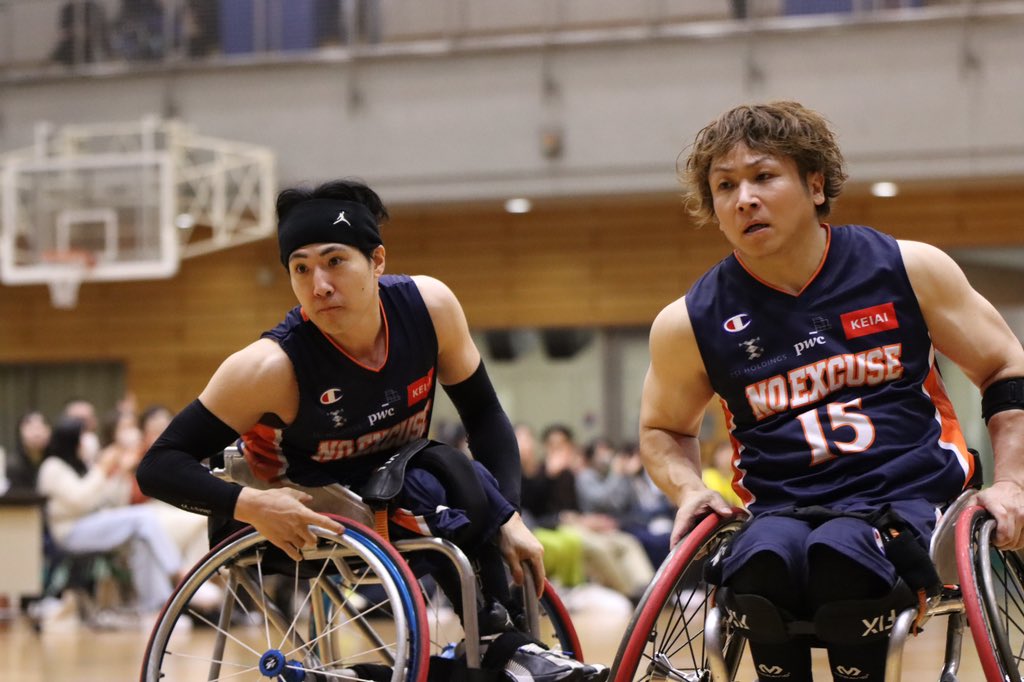 NoexStaff's tweet image. 第20回High8選手権大会
COOLSさんとの合同チームにて出場🐧🐿

1日目(2024/03/16)の
写真を投稿します📸 ̖́-

なお、これらの写真も
COOLSさんから頂戴しました。
ありがとうございました🐧🍪🐿

(まだまだ続きます)
 #車いすバスケットボール  #High8