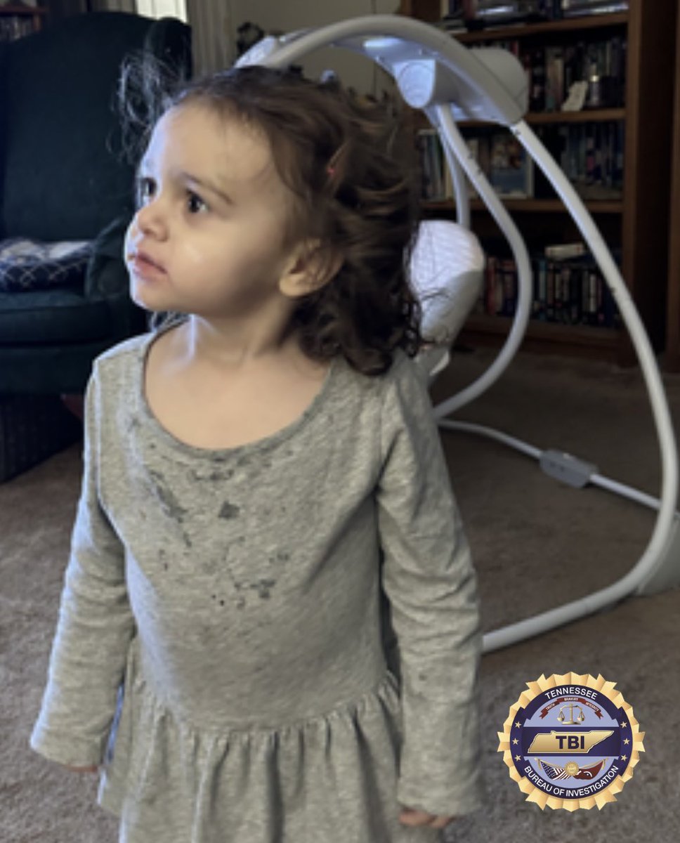 TBInvestigation's tweet photo. An #AMBERAlert has been issued on behalf of the Shelbyville Police Dept for two y/o Journey Garrett  and nine mo old Daley Garrett. 

Journey is 2 feet tall, 30 pounds, with brown hair, brown eyes. 
She was last seen wearing a dress and leggings.

Call 1-800-TBI-FIND w/info. https://t.co/ljoflod3uf