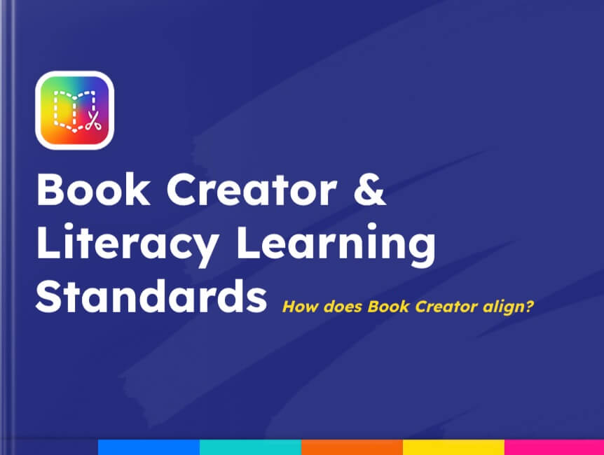 How does Book Creator align to the K-5 #CommonCore #Literacy Standards? We've created a 100 page guide to show you. Read the book in full at hubs.la/Q02pMPf40 🌈 #edtech #edutwitter