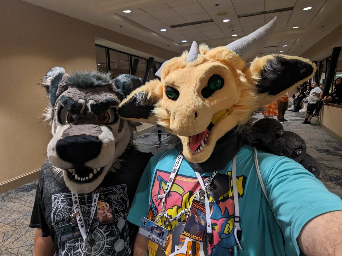 KryptonSvingar's tweet photo. @lichendeer Kal, @RenniFox #TFF2024 https://t.co/LVfWKECnpU