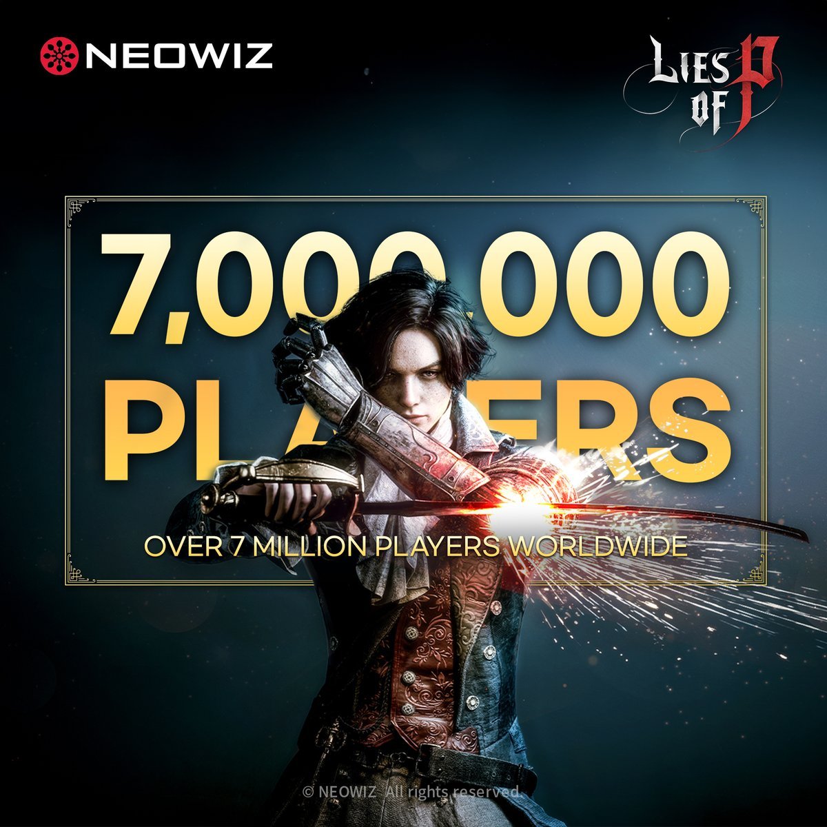 Lies of P reaches 7 million players worldwide