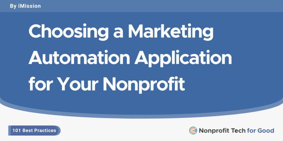 Choosing which marketing automation tools and apps to use for your nonprofit—the options can seem overwhelming, but the more research you do upfront, the more likely you are to get exactly what you need: buff.ly/3Vbt0rL 💡 #nptech