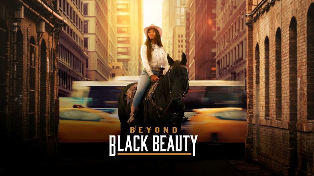 Beyond Black Beauty begins when 15yo equestrian Jolie's Olympic dreams are dashed by her move to a ranch in Baltimore. She wants to escape until she bonds with a spirited horse - Black Beauty. Premieres tonight at 7pm ET/PT on @Family_Channel! #beyondblackbeauty @sinkingshipent