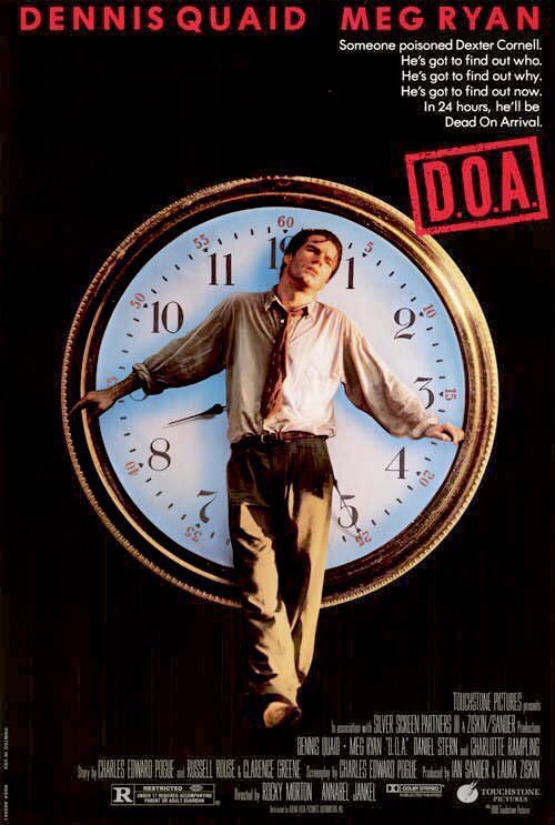 FilmNewsNos's tweet photo. 🎬MOVIE HISTORY: 36 years ago today, March 18, 1988, the movie ‘D.O.A.’ opened in theaters!
#DennisQuaid #MegRyan #DanielStern #CharlotteRampling #JaneKaczmarek #ChristopherNeame #RobinJohnson #RobertKnepper #JackKehoe #JayPatterson #AnnabelJankel #RockyMorton https://t.co/YQ4rxagzYx