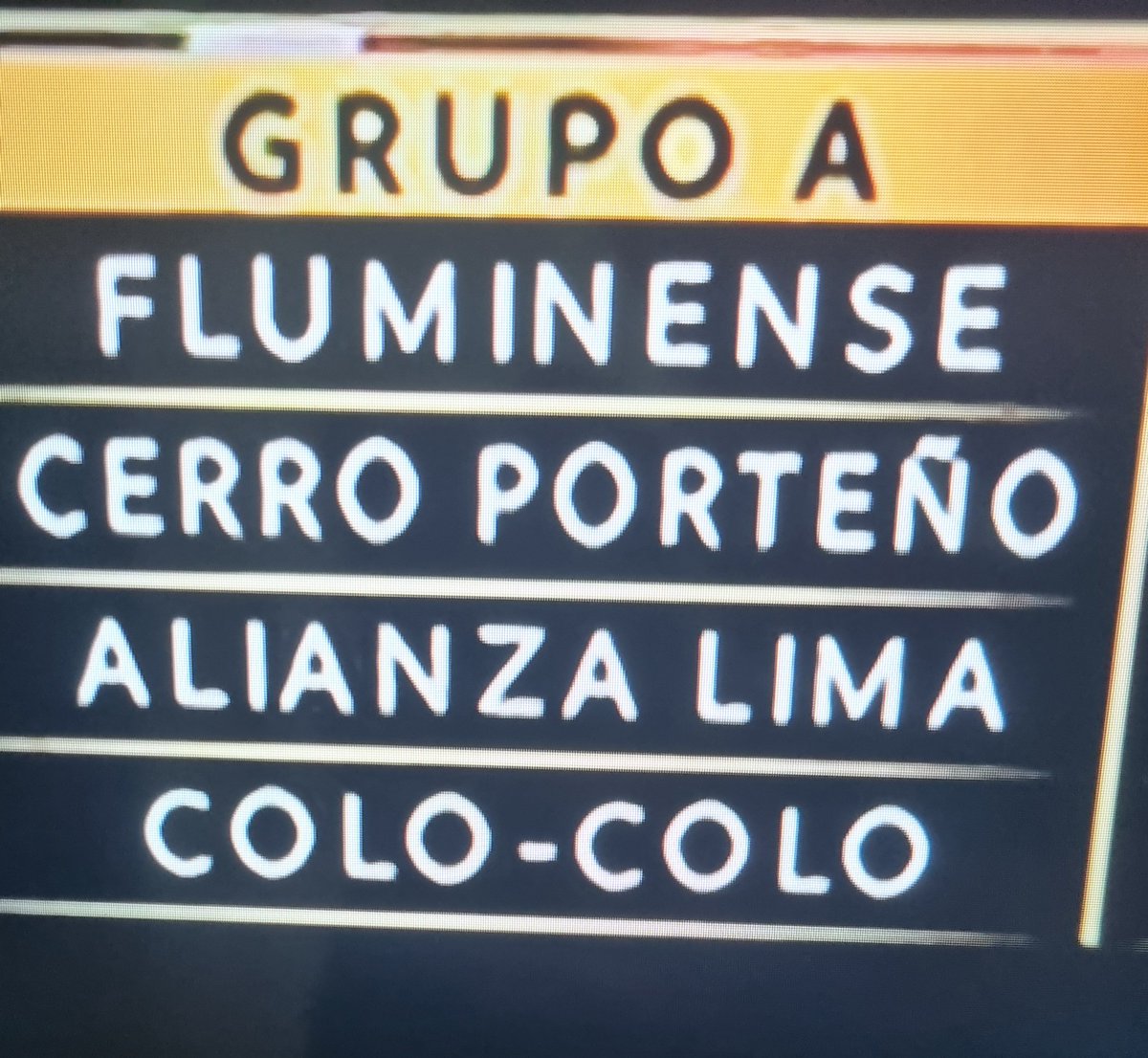 marceloS90's tweet photo. #CopaLibertadores Colo-colo al grupo a https://t.co/RlBfUPCkxs