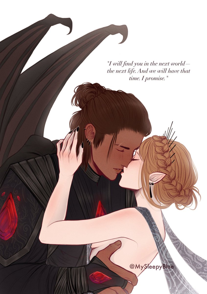 Mysleepyblue's tweet photo. Cassian &amp; Nesta from ACOTAR ⚔️♥️

#acotar #sarahjmaas #cassian #nesta #nessian https://t.co/sruyr2jcp6
