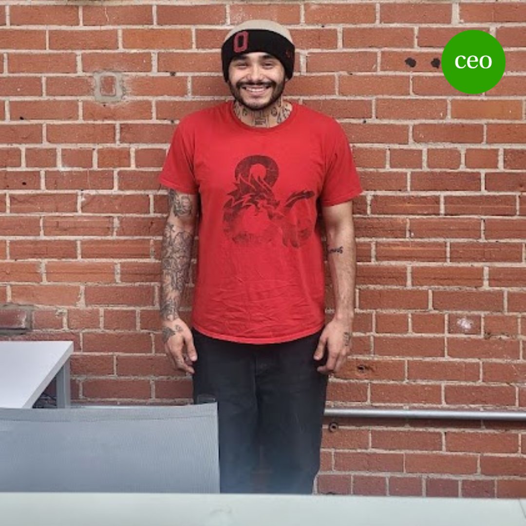 Congrats to Austin from #CEOOklahomaCity for successfully graduating from @FrancisTuttle Project BUILD, an entry-level construction program. He landed a position as a cabinetry apprentice! 🎉

#returningstrong #justiceimpacted #economicmobility