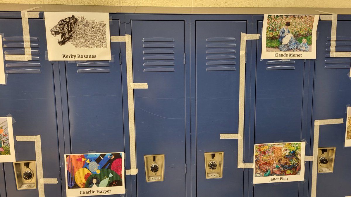 Round 2 is done! Who will win our #AACPSAwesome mARTch madness round 3 bracket? Who's your favorite artist? Stayed tuned for round 4! @ArtsEdMaryland @AACPSVisualArts #bracketsarenotjustforbasketball