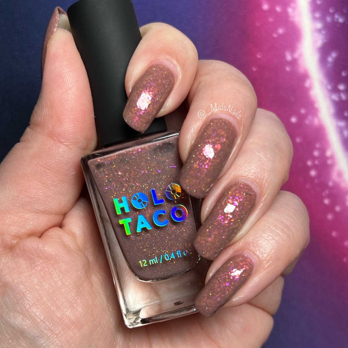 _MelsNails's tweet image. Solo Mission swatch 💅🏻
@holotaco #SoloMission 
#HoloTaco #melsnails #Swatch