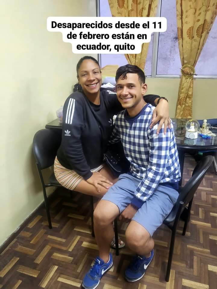 Allyzyadrian's tweet photo. Mi gente la siguiente publicación es para q me ayuden a encontralos es mi hermana y su marido no sabemos nada de ellos desde hace 2 meses  ellos están en ecuador Quito en el sur si alguien sabe o conoce a alguien q se le pueda preguntar se loa agradeceria x favor https://t.co/v6ehygGz4M