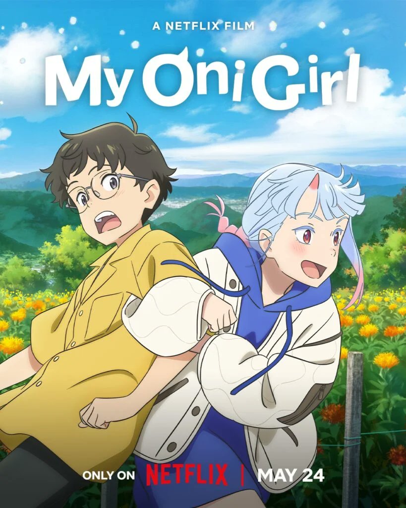CinematizandoOf's tweet photo. Pôster de Minha Querida Oni, novo longa animado da Netflix produzido pelo Studio Colorido
Estreia em 24 de maio
#MinhaQueridaOni #MyOniGirl #Netflix #StudioColorido #TomotakaShibayama https://t.co/6s3QQqSETm