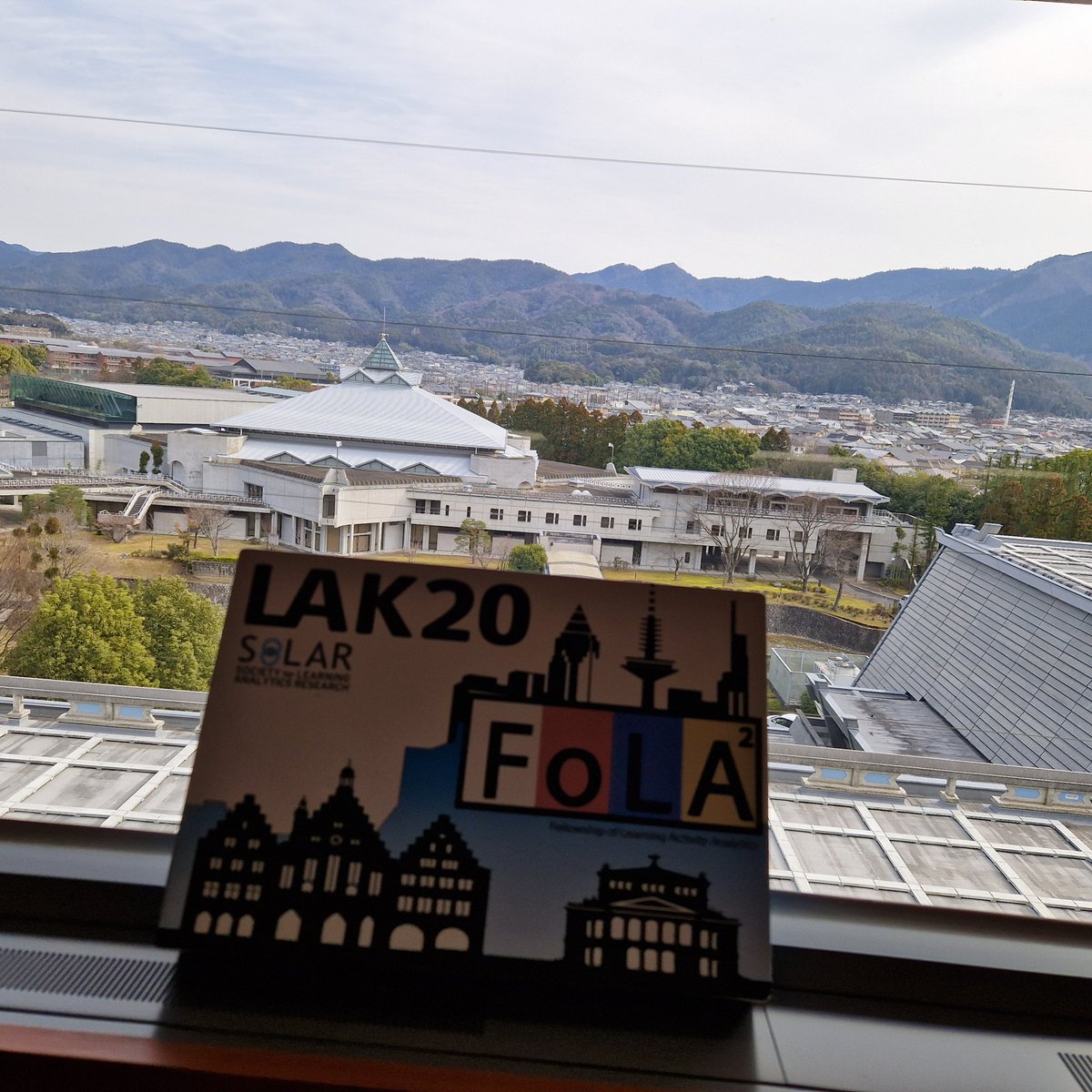 #HiLA and #FoLA2 on display in Kyoto at the #LAK24 of <a href="/lakconference/">LAK25</a> For FoLA introduced at LAK20 it has been a great journey. <a href="/EdutecS/">Edutec.science</a>