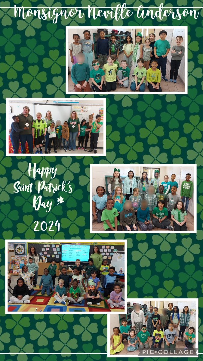 #StPatricksDay Wearing our Green 💚 ☘️ 🌈 🍀 #StPatricksDay2024 @CCSD_edu