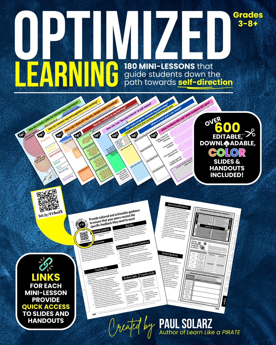 This chat was NOT going to be a way for me to promote my newest book (it's not even available to purchase yet), but nearly everything mentioned so far tonight is addressed in #OptimizedLearning which should be coming out in a week or two! I hope you'll check it out! #LearnLAP