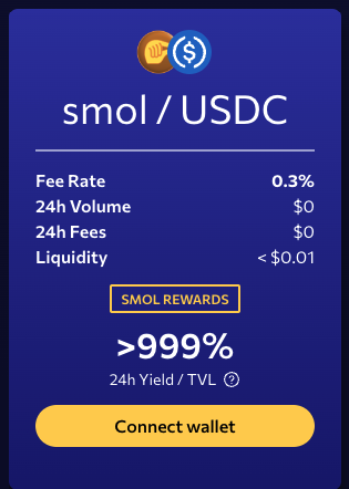 Smol_uno's tweet photo. if you guys don't like high return rates, no pb others will

Orca's pool is loaded with some reward for early supporters https://t.co/RI85Yl8XTN