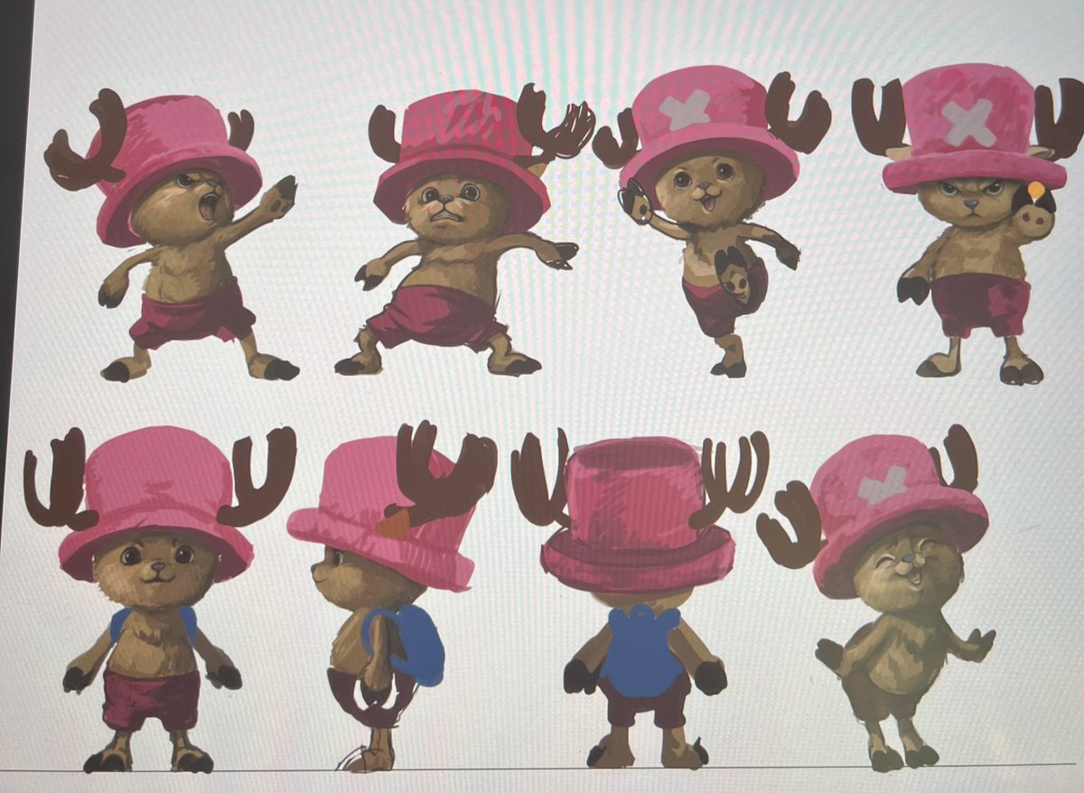 lenzi_art's tweet photo. Since we are in OPLA mood, I’ll share some WIP of my own concepts for Live Action Chopper that I started few months ago…I haven’t been able to fully render them because of work. Hopefully I can resume it someday.  Sorry for low quality #ONEPIECE #onepiecenetflix #opla #chopper https://t.co/rnuvziDDjS