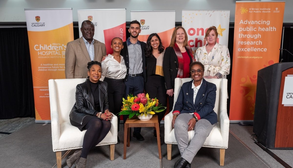 An amazing conversation with Dr. Crenshaw and ⁦@MalindaSmith⁩ hosted by UCalgary's Office of Equity, Diversity and Inclusion, One Child Every Child, O'Brien Institute for Public Health and Alberta Children's Hospital Research Institute. 👏