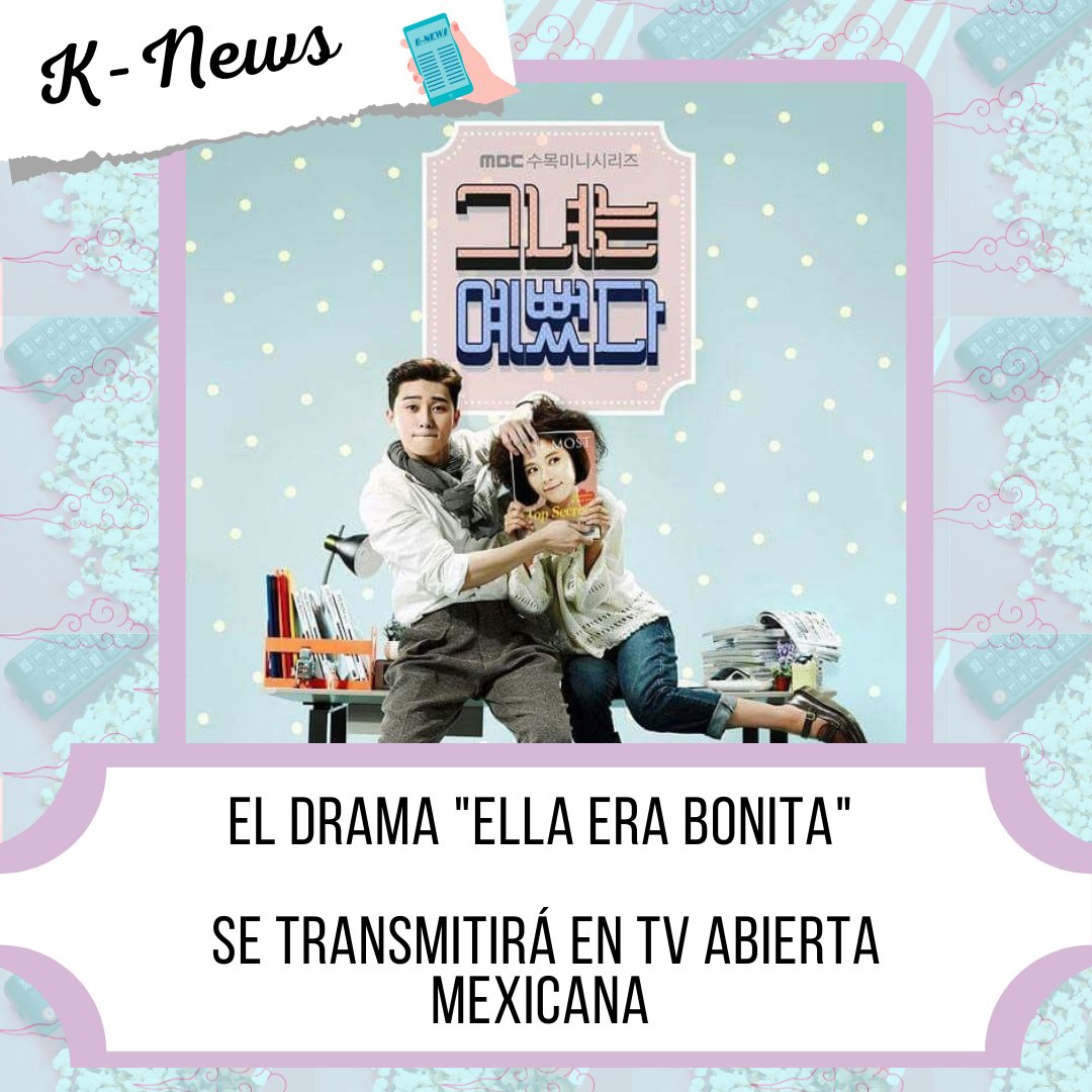 imlizii's tweet image. El drama "Ella era bonita" se transmitirá en el canal 5 a partir del 1ro de abril a las 4:30pm
.
#kentertainment #kdramas #KActors #klovers