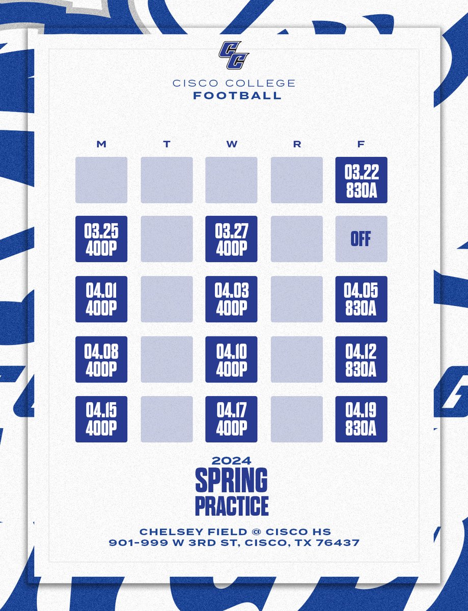 Cisco College Football (@ciscocollegefb) on Twitter photo 