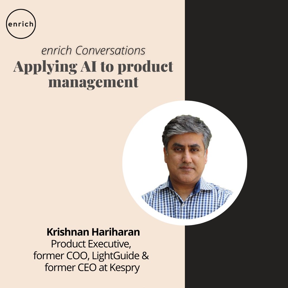 Applying AI to product management Join Krishnan Hariharan, Product Executive, to explore this question with other senior leaders on March 29th at 12pm PT RSVP at lu.ma/igf5l7qh #peerlearning #productmanagement #leadership #ai