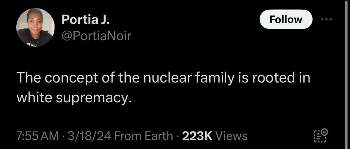 TheRabbitHole's tweet photo. People will stigmatize the nuclear family and wonder why their mindset produces complete losers https://t.co/4u4TpEe30v