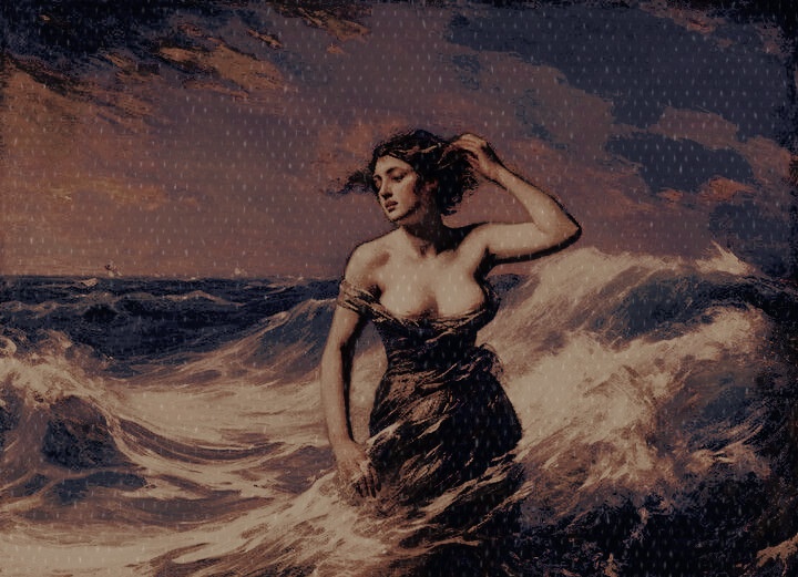 ᅠᅠ
ᅠִֶ  🕰˚. ࣪ › Oh  my  creator,

your  existence  remains  a  mystery  to  me,  as  I  know  little  of  this  world.  Please,  tell  me:  what  lies  beyond  the  woman  in  the  sea . ᐣ 
 ᅠᅠ
