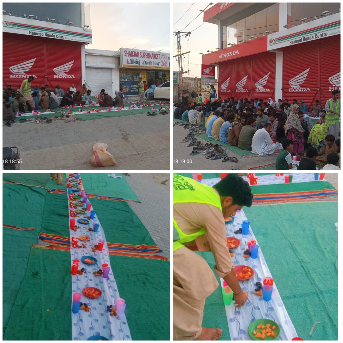 HHFGwadar's tweet photo. 7th Roza At Our Iftar Dastarkwan Please Donate For Iftar Dastarkwan For Contact 03422721355 &amp; 03238241546  Easy Paisa Account : 03218080761 Siraj Dad Bank Account : MUNEER AHMED Meezan Bank- AIRPORT RD GAWADAR BR Account Number: 98490104844753 IBAN: PK23MEZN0098490104844753 https://t.co/K7fJWZP0G8