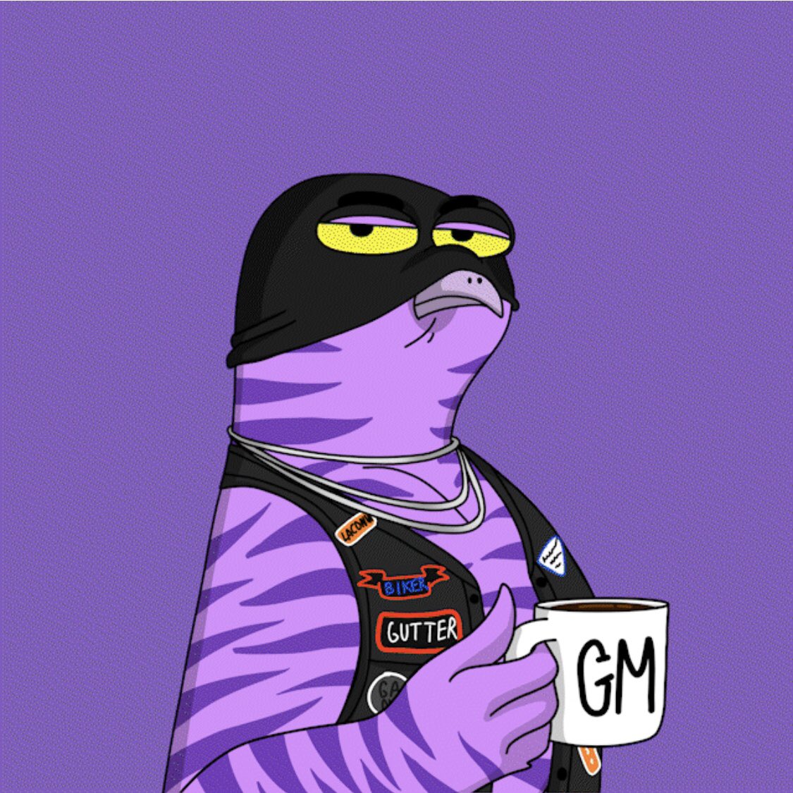 rughospital's tweet image. Mask stays on $gang @GutterCatGang #keepitgutter #ganggang