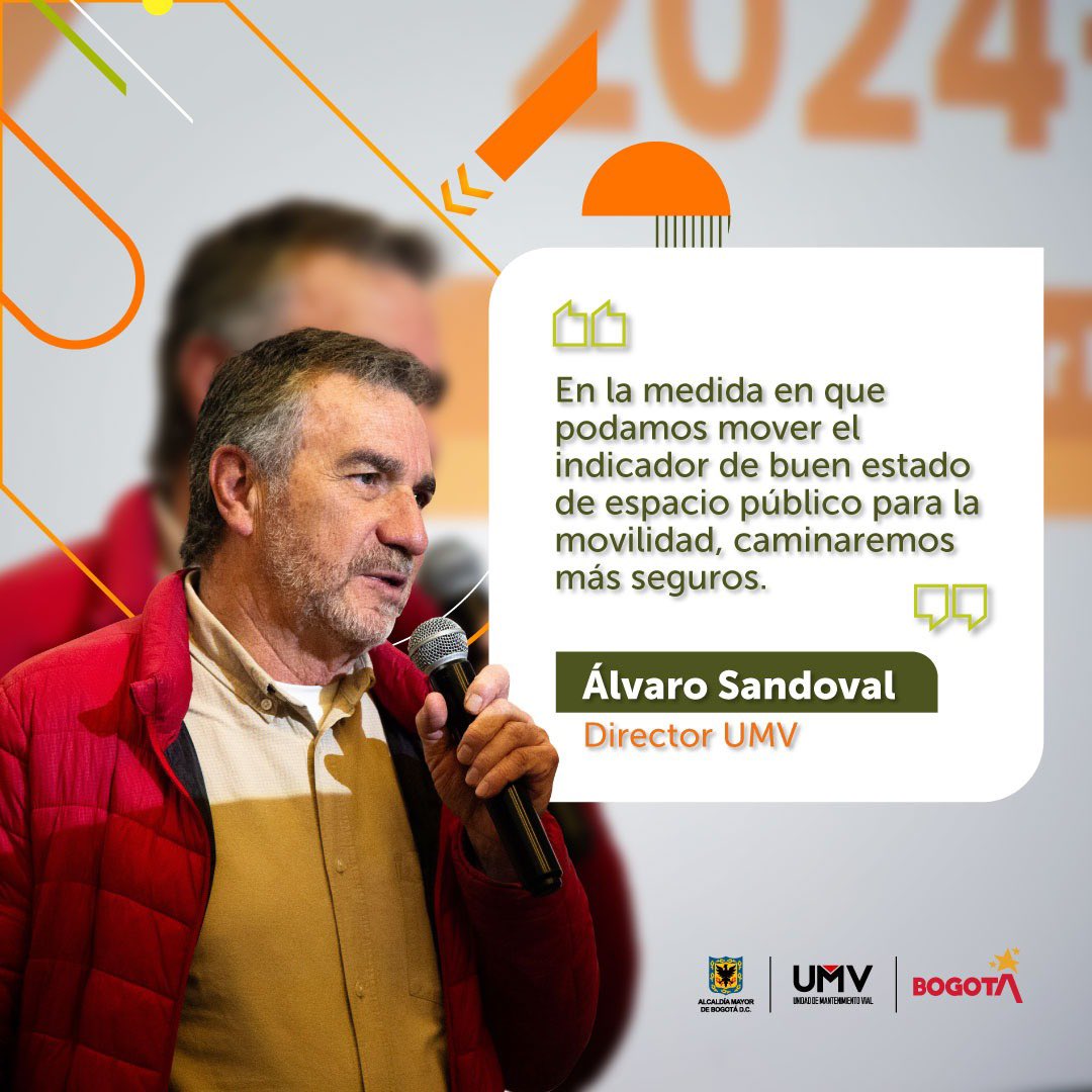 👉El compromiso de la <a href="/UMVbogota/">Unidad de Mantenimiento Vial (UMV)</a> en el Plan Distrital de Desarrollo, es seguir trabajando arduamente para entregarle a la ciudadanía vías en óptimas condiciones. ✅ #PégateAlPlan