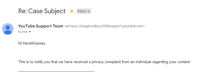 Any other Youtubers getting these spammy emails?