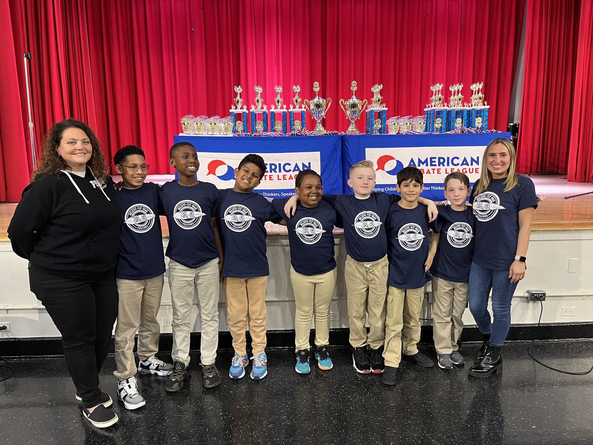 KPerry68's tweet image. On Saturday our 1st debate team did AMAZING in the competition-7th best team in the elementary division, 4th best team in the elementary division, 10th best speaker in the elementary division &amp;amp; overall most amount of wins! Shoutout to Ms. Cama for coaching our Falcons! @ps68si1