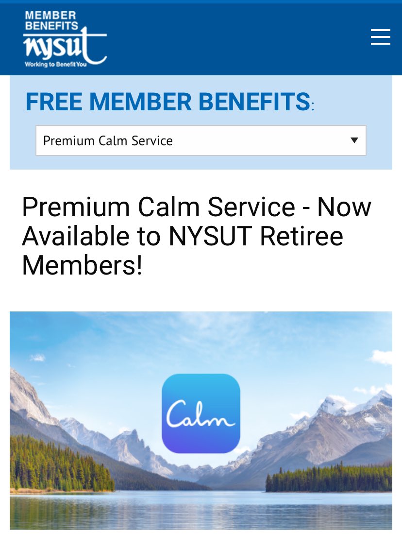 It was a pleasure to be with @NYSUTStreasurer this evening for our UTPNC president’s council meeting! We have amazing free benefits as members of @nysut. Thinking of traveling soon? Be sure to download the FREE CALM APP to help smooth your kiddos on the road! @NYSUTWNY
