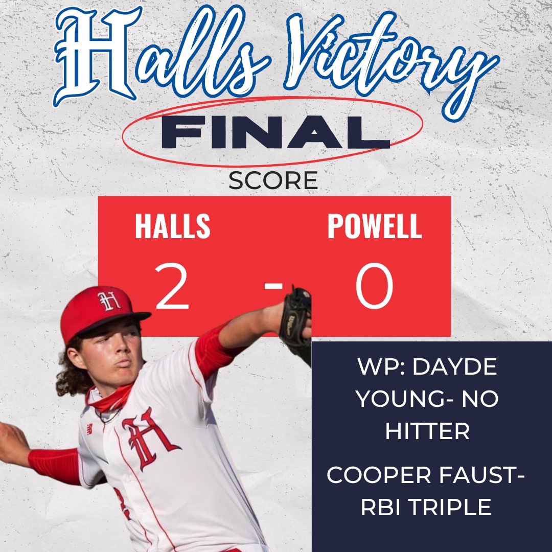 Halls High Baseball tweet media