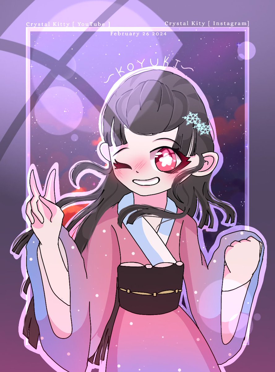 CrystalKityYT's tweet photo. ~ 頭髮垂下來 ~

#Koyuki #kimetsunoyaiba #KNY #DemonSlayer https://t.co/8NFXXbnBGp