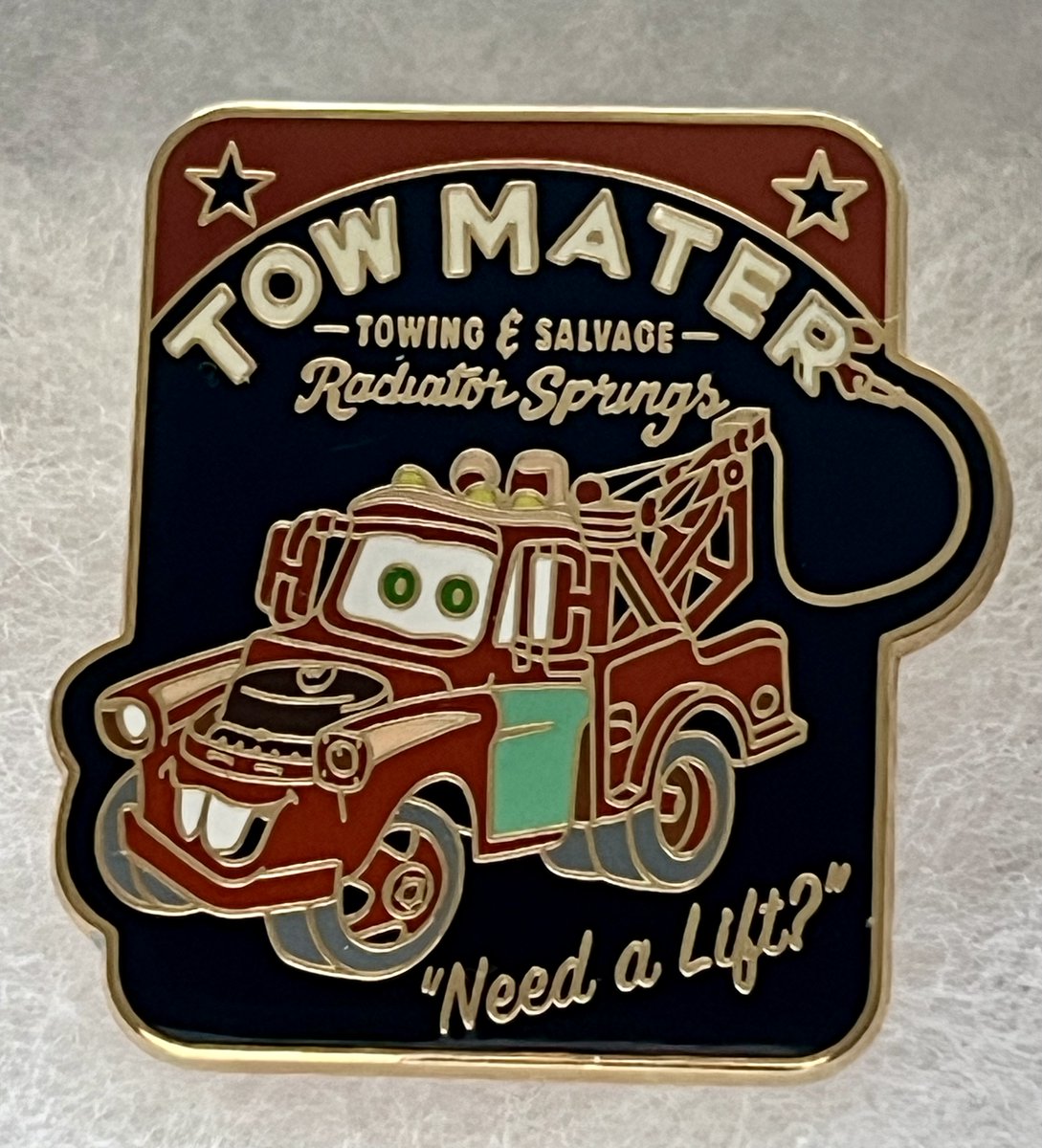 RETRO #DisneyPin Disneyland #TowMater Cars #RadiatorSprings Pixar 2008 

#disneypinsforsale #disneyland #disneylandpins #Cars #pixar #pixaranimation #pixarstudios #ebayfinds #disneypins #NeedALift #disneypins #disneypintrading #disneytradingpins 

 ebay.com/itm/2667271685…