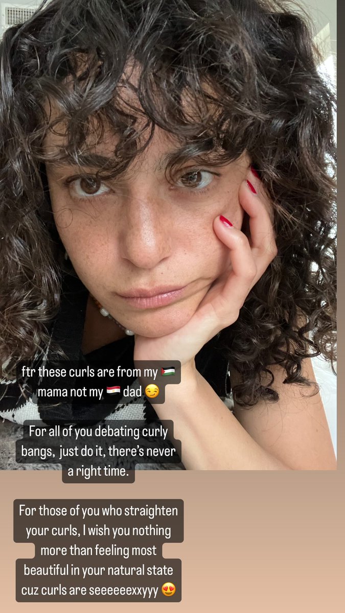 guess who will be getting curly bangs 😇 #MayCalamawy 's story