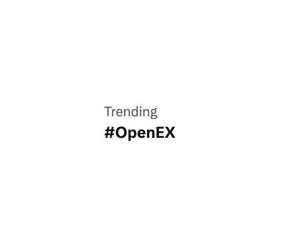 openex_network's tweet image. 🎉🎉🎉 🔥🔥🔥
$OEX
#OpenEX 
#OpenEXNetwork 
#OEXCommunity