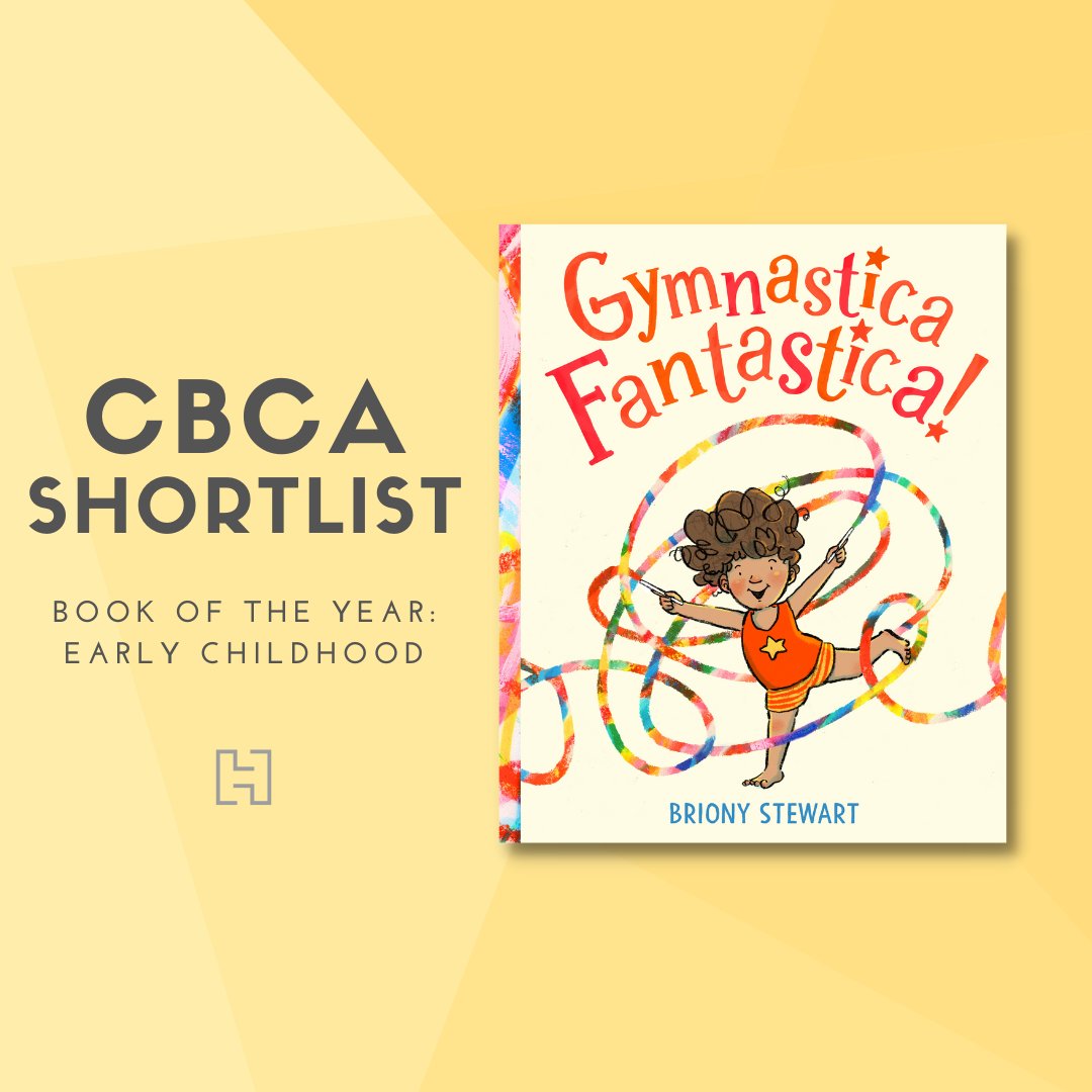 Gymnastica Fantastica! by Briony Stewart is Shortlisted for Book of the Year: Early Childhood! 🤸 @TheCBCA #CBCA2024 #cbcabookoftheyearawards
