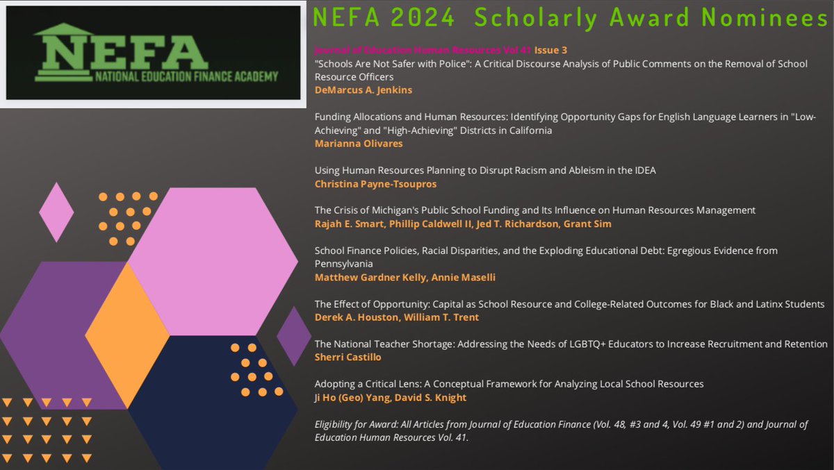 National Education Finance Academy tweet media