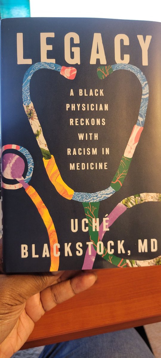 Looking forward to reading @uche_blackstock new book. #Legacy #RacisminMedicine #BlackPhysicians