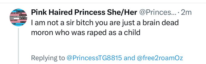 I may be a b*+ch, but I&rsquo;m a real woman, and you&rsquo;ll always be a nasty man. https://t.co/2u9HygxlBr<a href="/tag/happypridemonth"class="tags"><span>#happypridemonth</span></a>